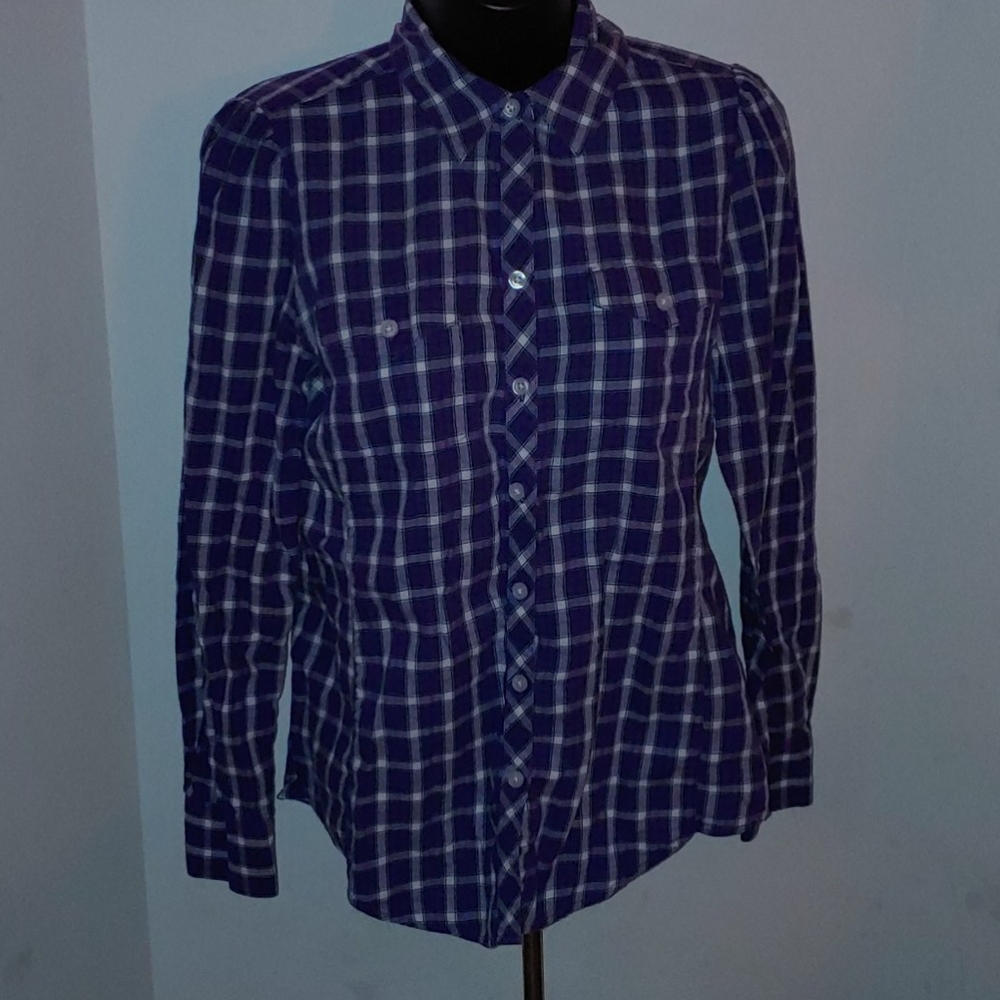 Banana Republic Plaid Long Sleeve Shirt